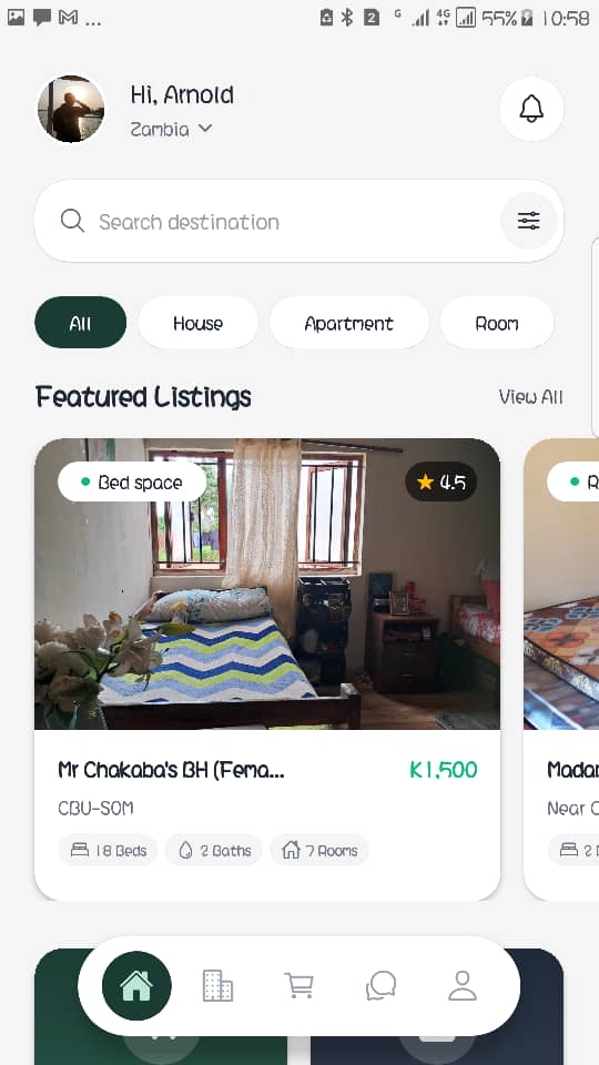 UniHouse App Screenshot